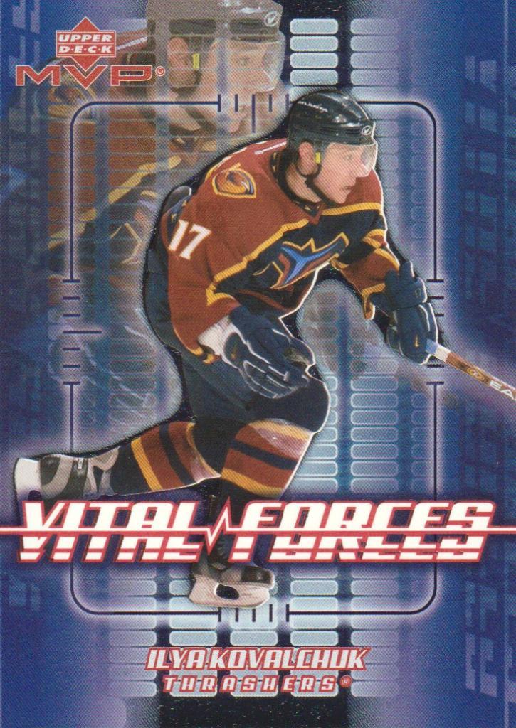 2002-03 Upper Deck MVP Vital Forces #VF2 Ilya Kovalchuk