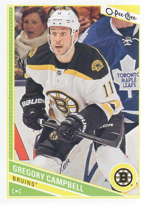 2013-14 O-Pee-Chee #148 Gregory Campbell