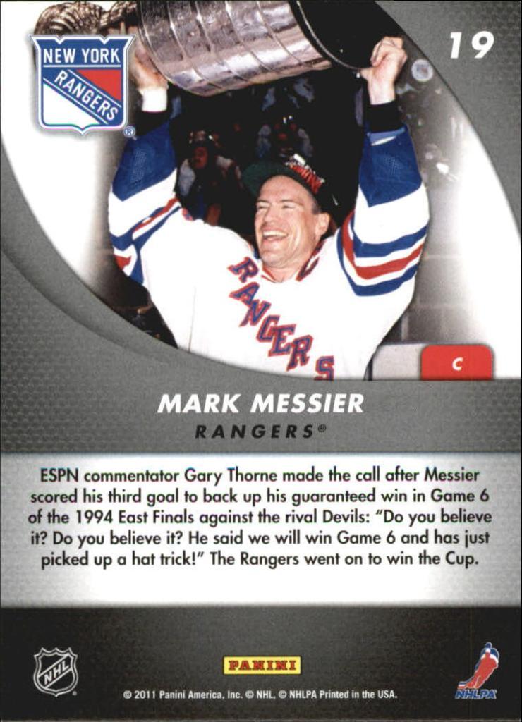 2011-12 Certified Champions #19 Mark Messier 1