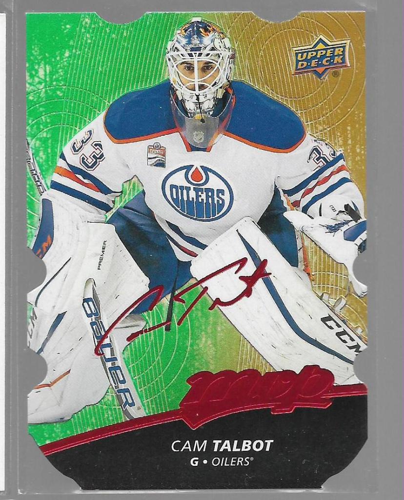 2017-18 Upper Deck MVP Colors and Contours #112 Cam Talbot G2 \ EO