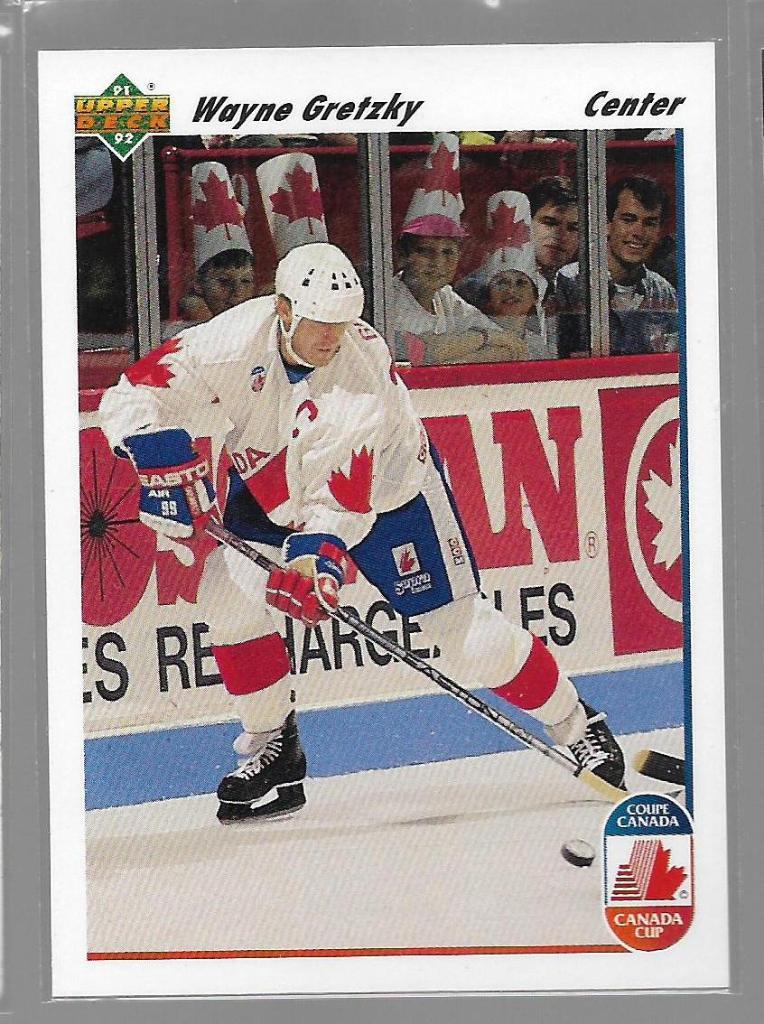 1991-92 Upper Deck #13 Wayne Gretzky CC \ EO