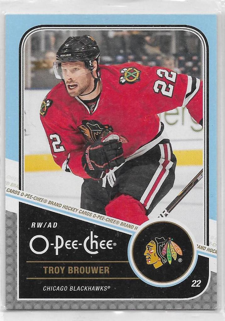 2011-12 O-Pee-Chee #188 Troy Brouwer\ CB