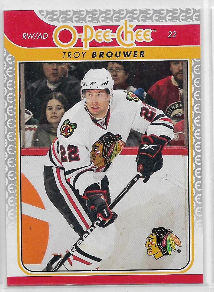 2009-10 O-Pee-Chee #5 Troy Brouwer\ CB