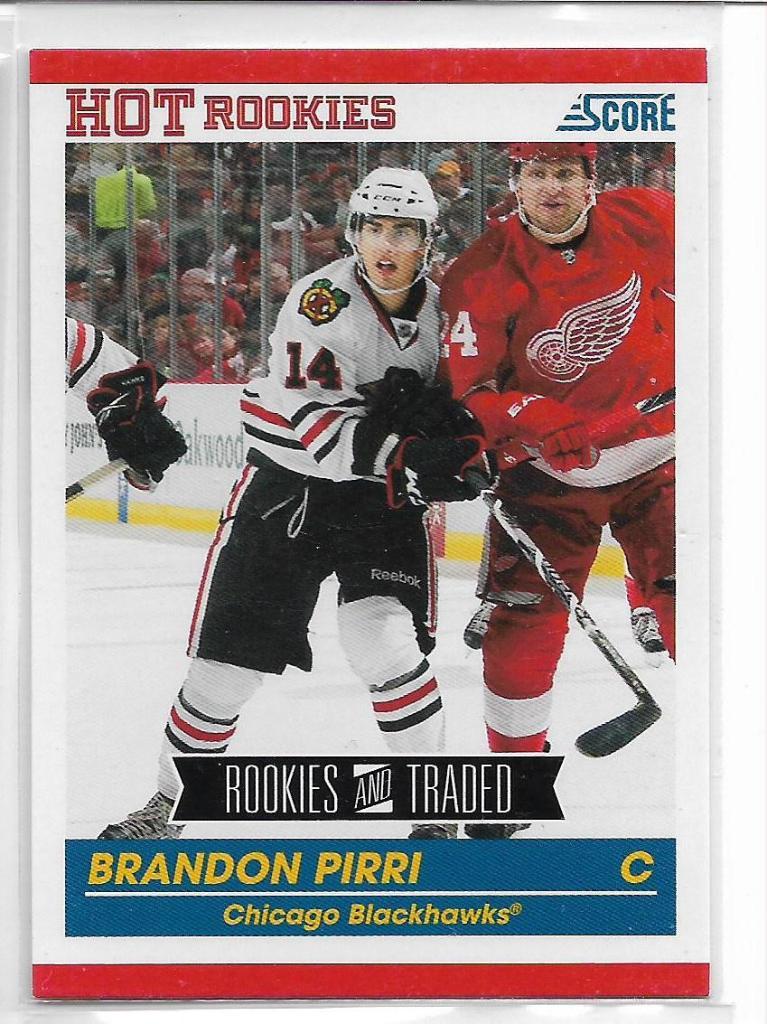 2010-11 Score #651 Brandon Pirri RC \ CB