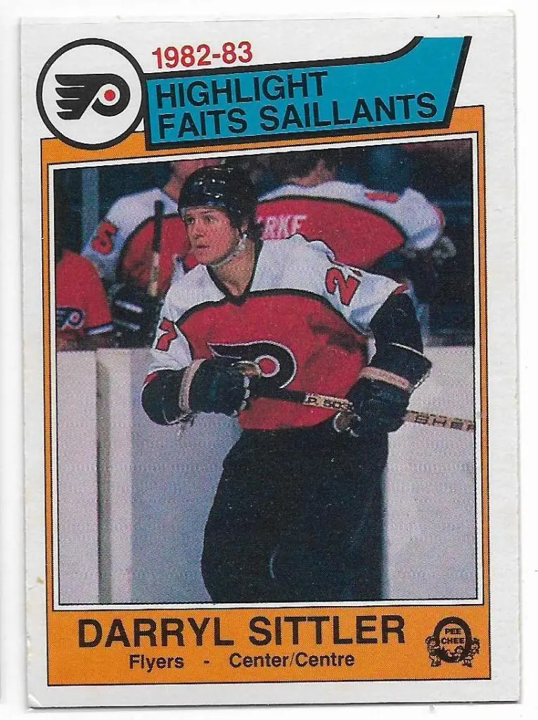 1983-84 O-Pee-Chee #258 Darryl Sittler HL \ PF