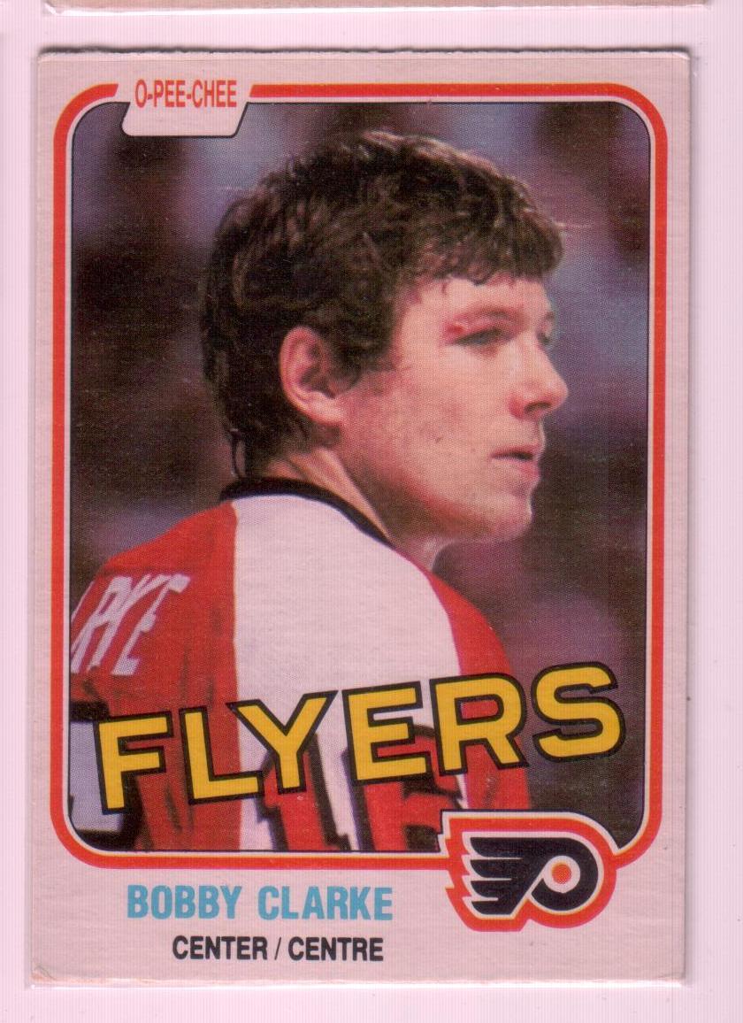 1981-82 O-Pee-Chee #240 Bobby Clarke /Philadelphia Flyers/