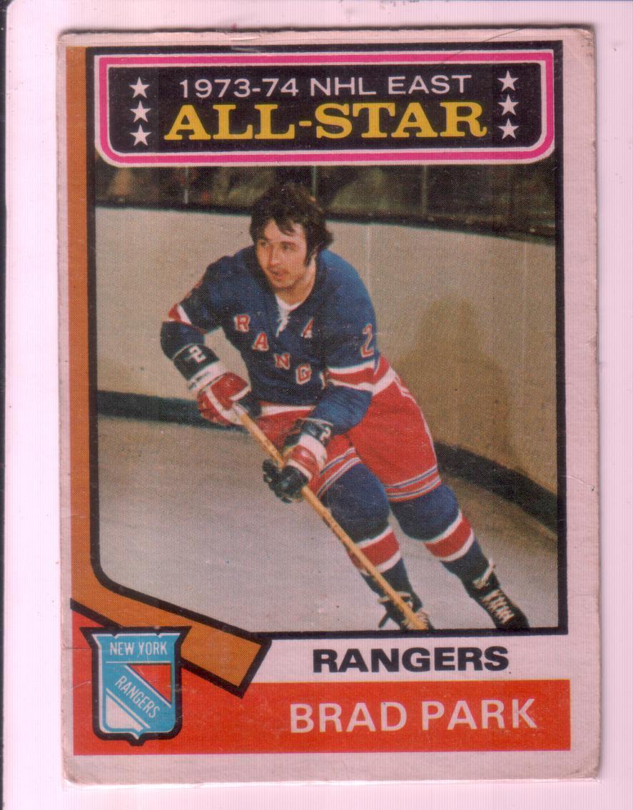 1974-75 O-Pee-Chee #131 Brad Park AS /New York Rangers/