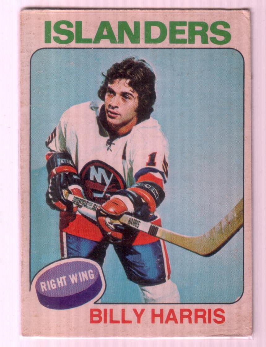 1975-76 O-Pee-Chee #242 Billy Harris/New York Islanders/