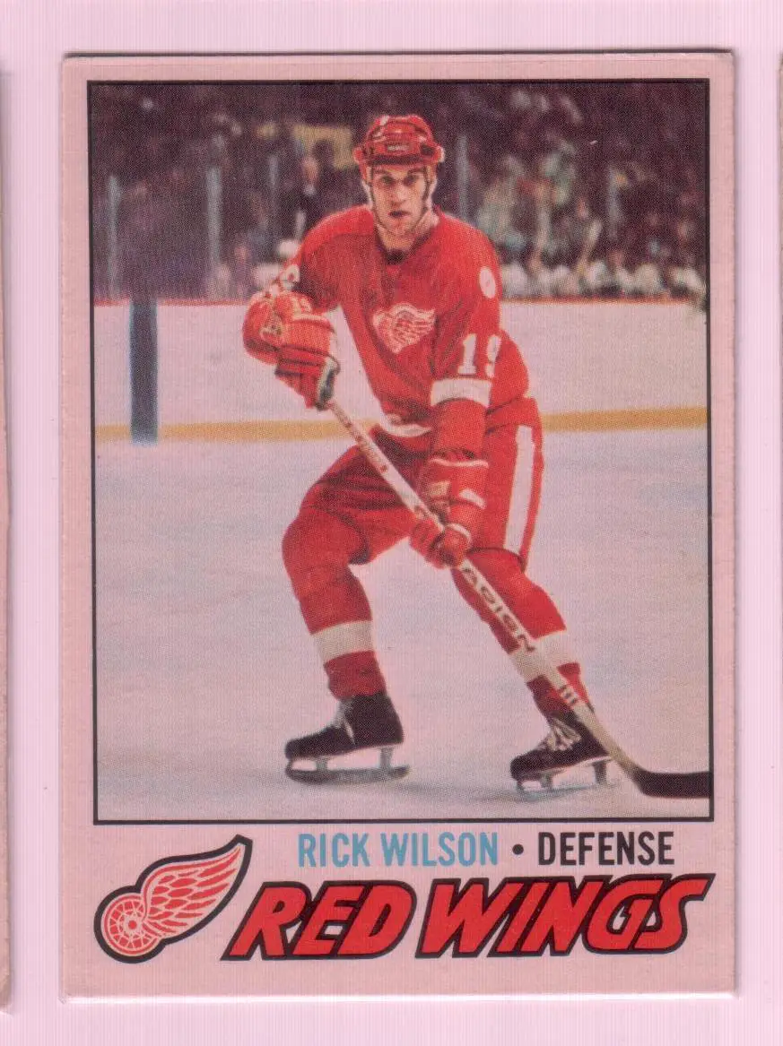 1977-78 O-Pee-Chee #57 Rick Wilson/Detroit Red Wings/