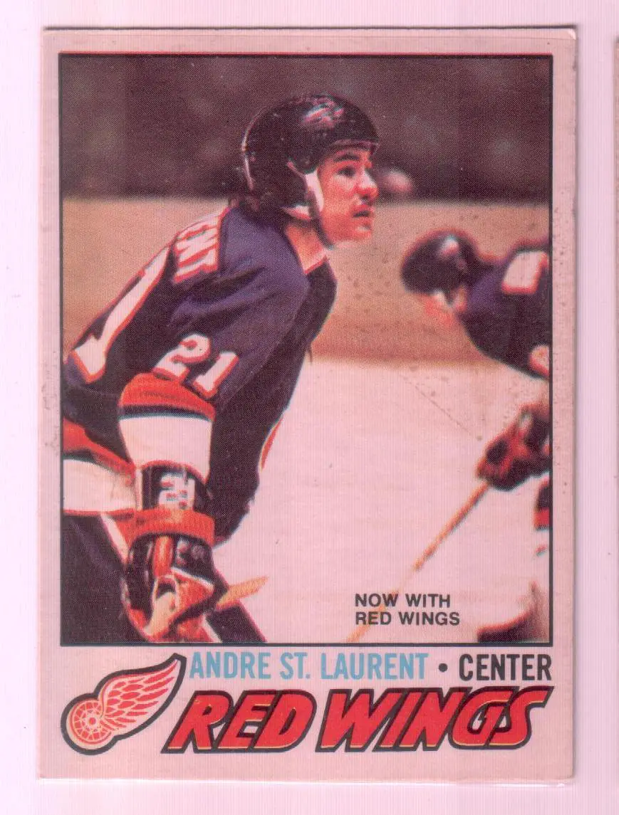 1977-78 O-Pee-Chee #171 Andre St.Laurent/Detroit Red Wings/