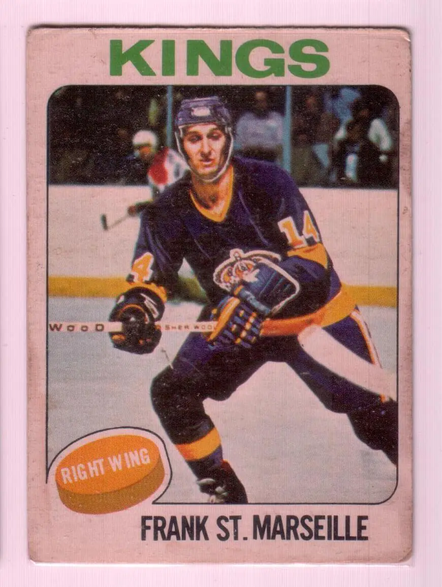 1975-76 O-Pee-Chee #15 Frank St.Marseille/Los Angeles Kings/