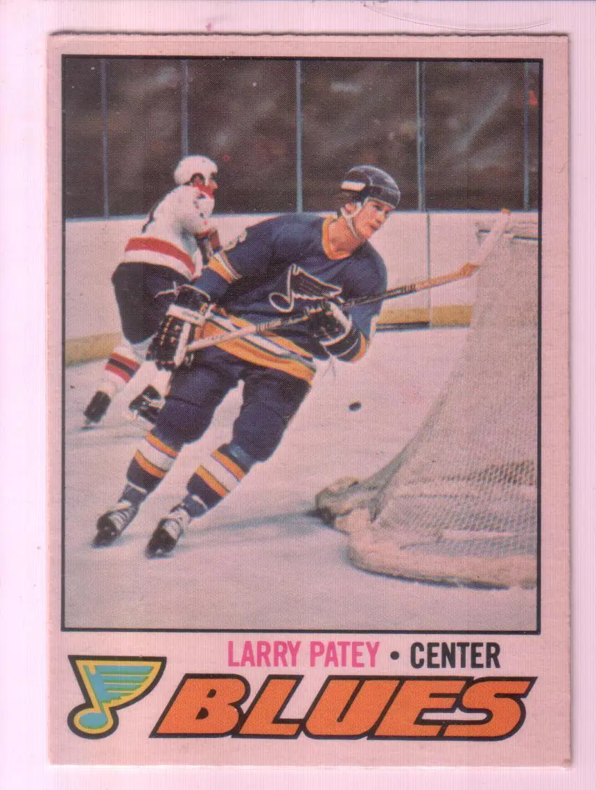 1977-78 O-Pee-Chee #199 Larry Patey/St. Louis Blues/