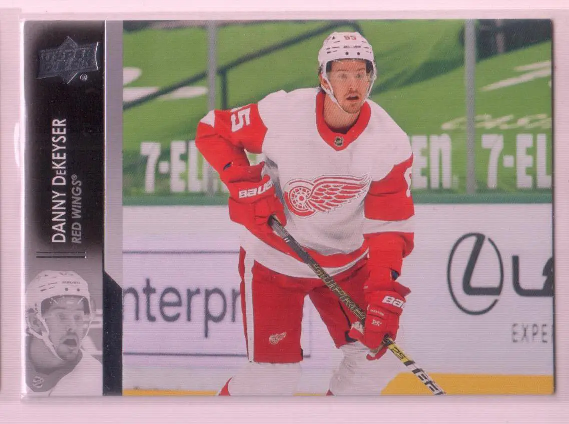 2021-22 Upper Deck Series 1 Base #64 Danny DeKeyser - Detroit Red Wings