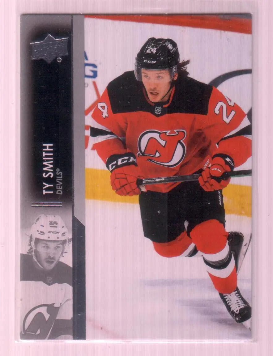 2021-22 Upper Deck Series 1 Base #111 Ty Smith - New Jersey Devils