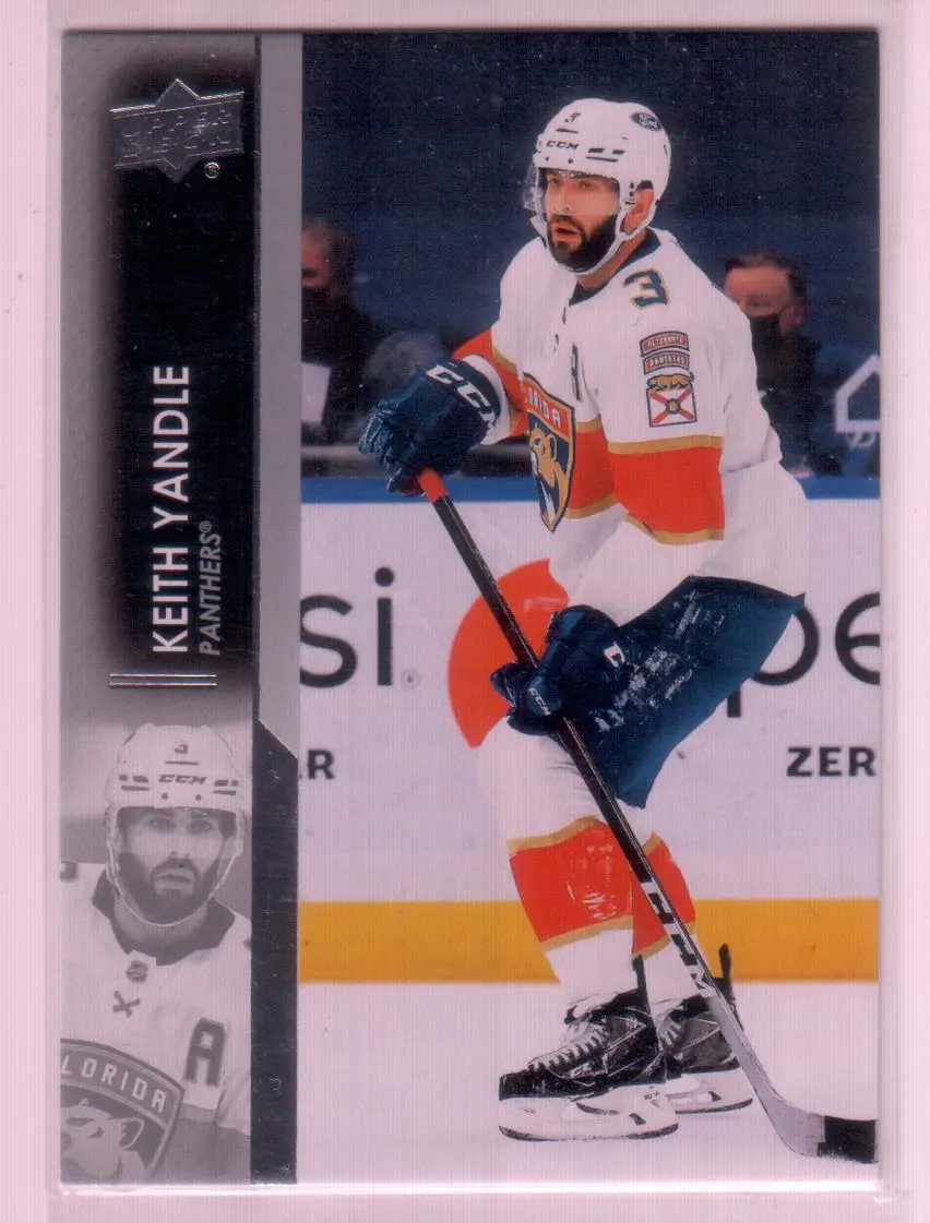 2021-22 Upper Deck Series 1 Base #81 Keith Yandle - Florida Panthers