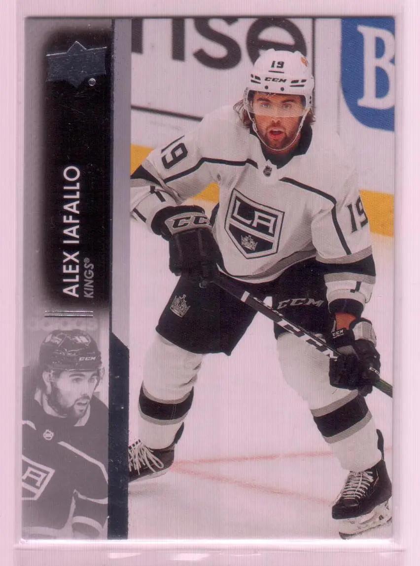2021-22 Upper Deck Series 1 Base #83 Alex Iafallo - Los Angeles Kings