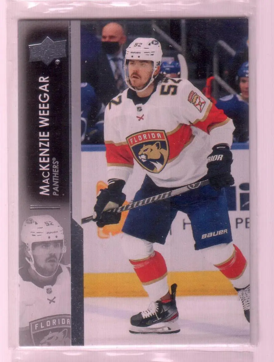 2021-22 Upper Deck Series 1 Base #80 MacKenzie Weegar - Florida Panthers