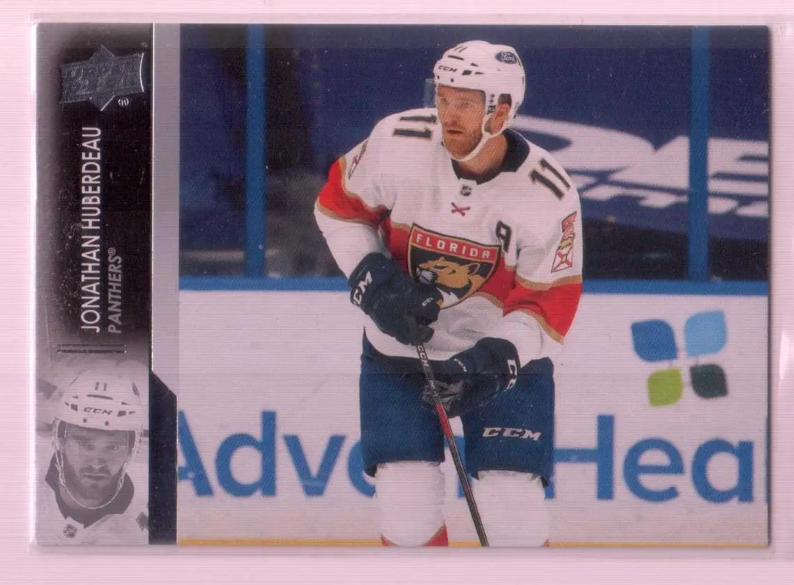 2021-22 Upper Deck Series 1 Base #78 Jonathan Huberdeau - Florida Panthers