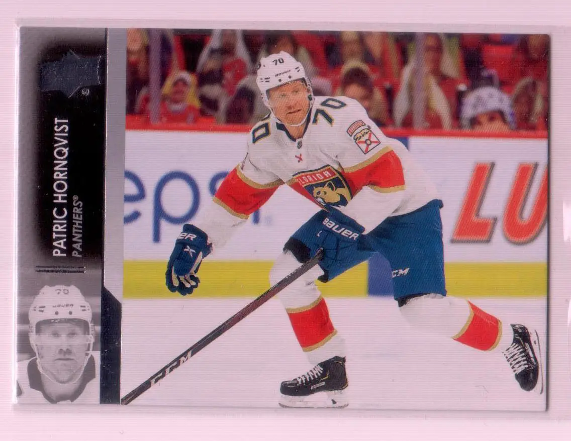 2021-22 Upper Deck Series 1 Base #77 Patric Hornqvist - Florida Panthers