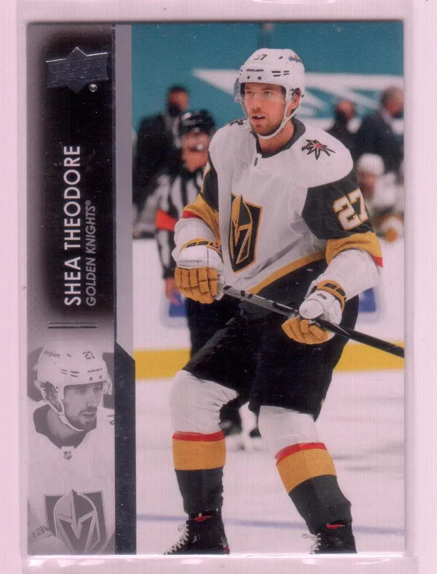 2021-22 Upper Deck Series 1 Base #186 Shea Theodore - Vegas Golden Knights