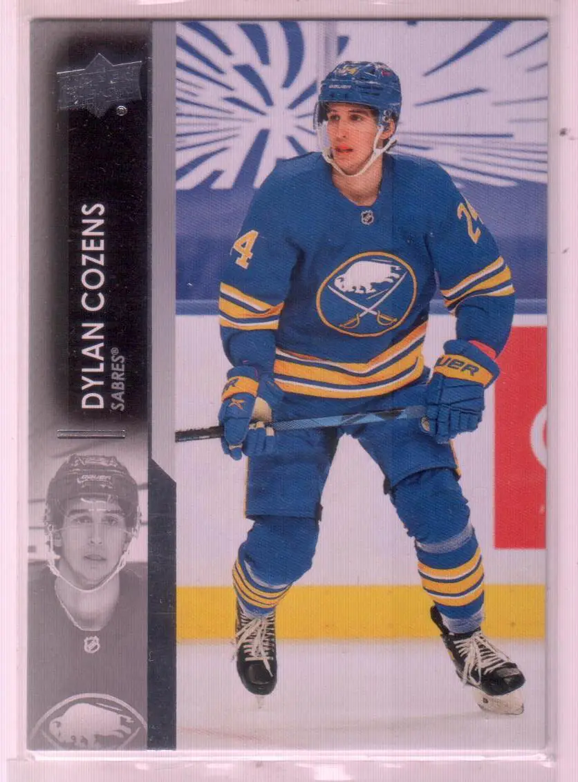 2021-22 Upper Deck Series 1 Base #20 Dylan Cozens - Buffalo Sabres