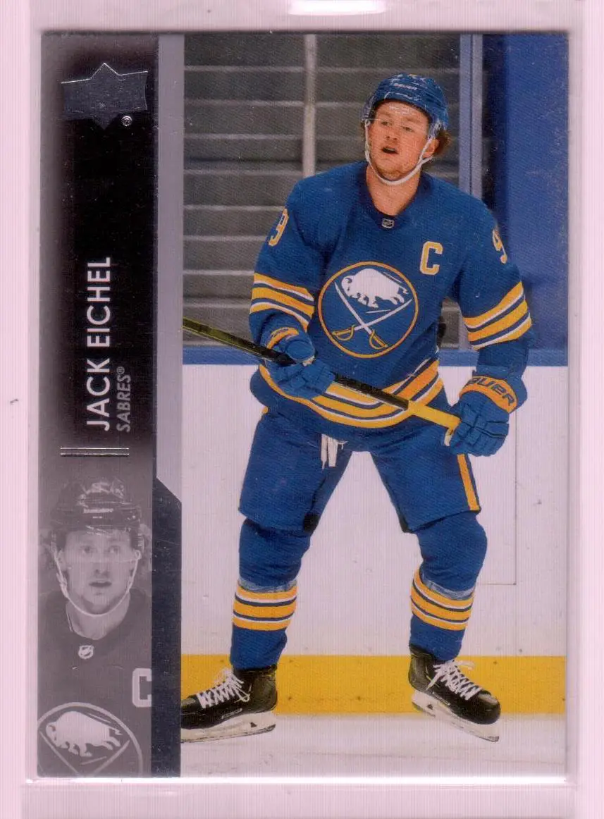 2021-22 Upper Deck Series 1 Base #22 Jack Eichel - Buffalo Sabres