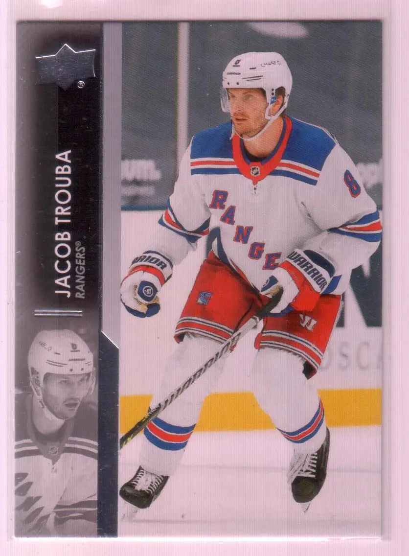 2021-22 UD Series 1 Base #126 Jacob Trouba - New York Rangers