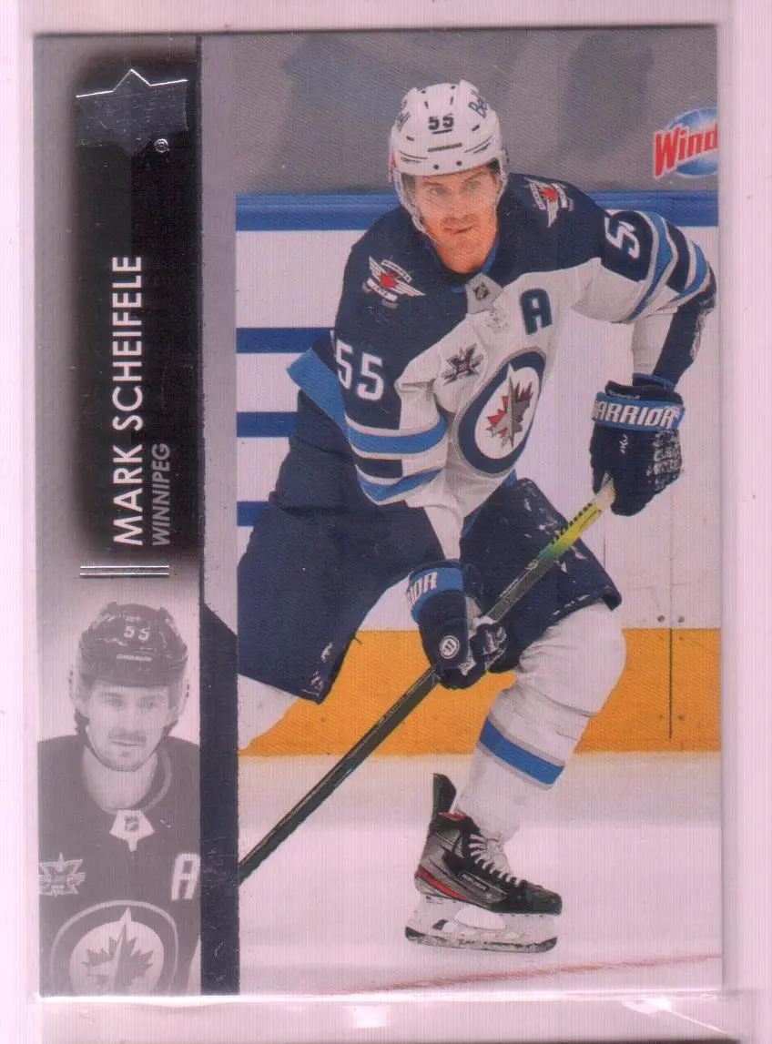 2021-22 Upper Deck Series 1 Base #197 Mark Scheifele - Winnipeg Jets