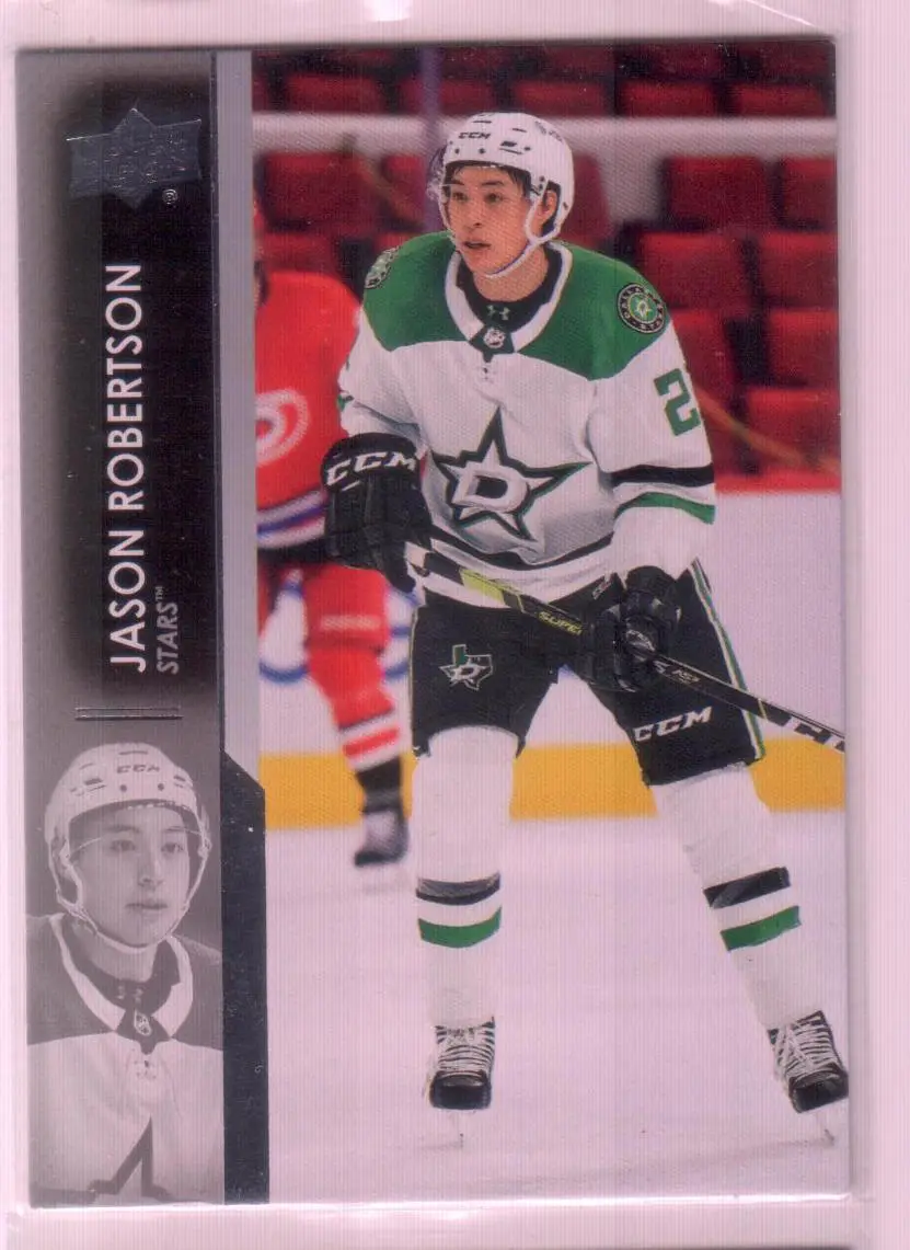 2021-22 Upper Deck Series 1 Base #62 Jason Robertson - Dallas Stars