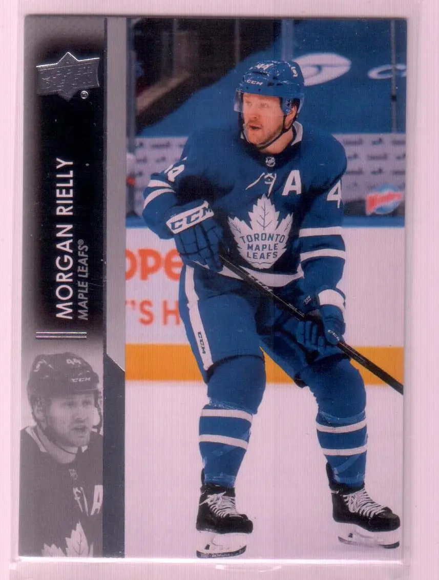 2021-22 Upper Deck Series 1 Base #171 Morgan Rielly - Toronto Maple Leafs