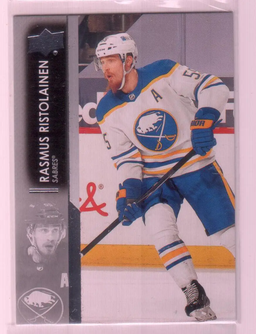 2021-22 Upper Deck Series 1 Base #23 Rasmus Ristolainen - Buffalo Sabres