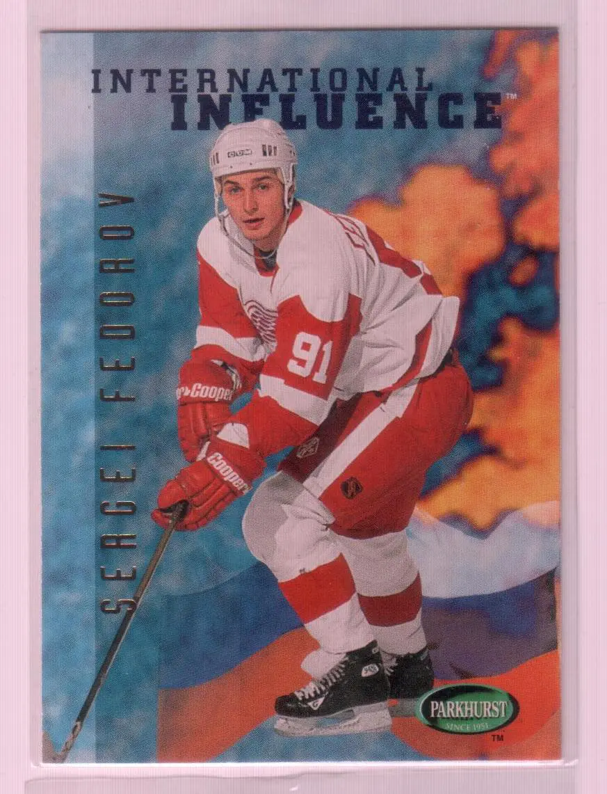 1995-96 Parkhurst International #238 Sergei Fedorov II