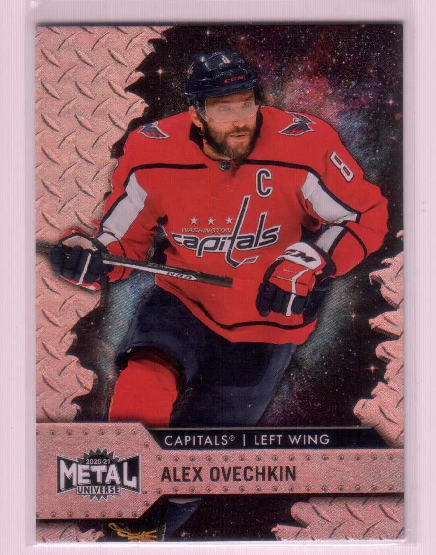 2020-21 Metal Universe #8 Alex Ovechkin