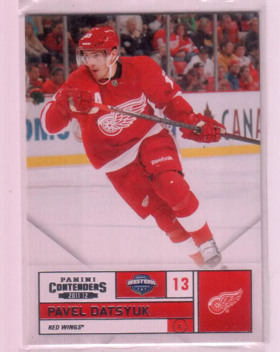 2011-12 Panini Contenders #13 Pavel Datsyuk