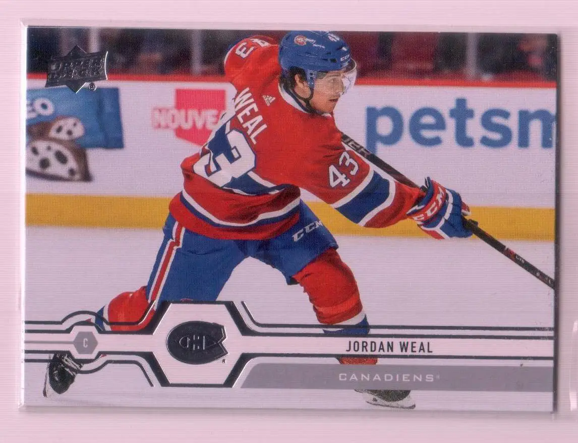 2019-20 Upper Deck #50 Jordan Weal
