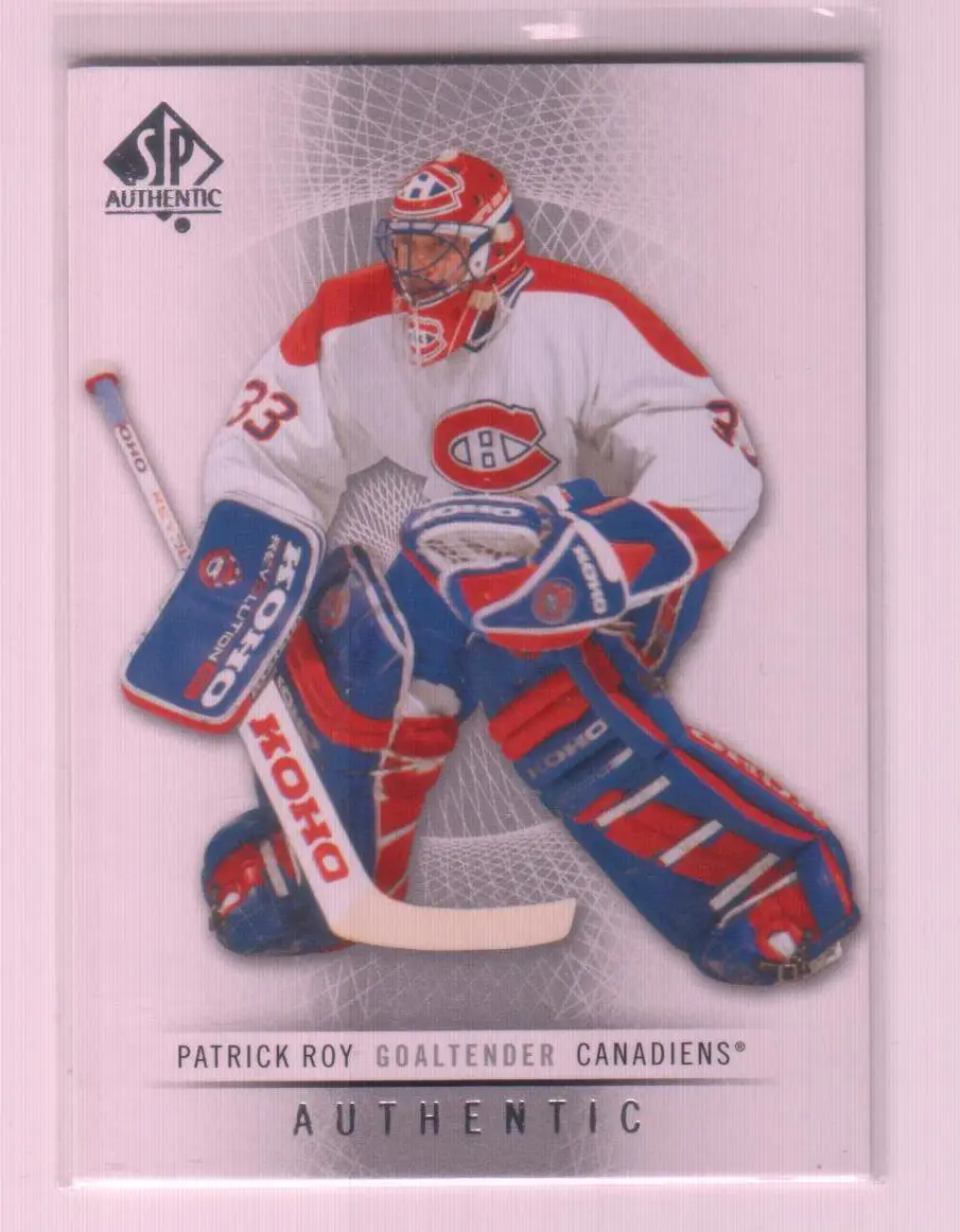 2012-13 SP Authentic #65 Patrick Roy