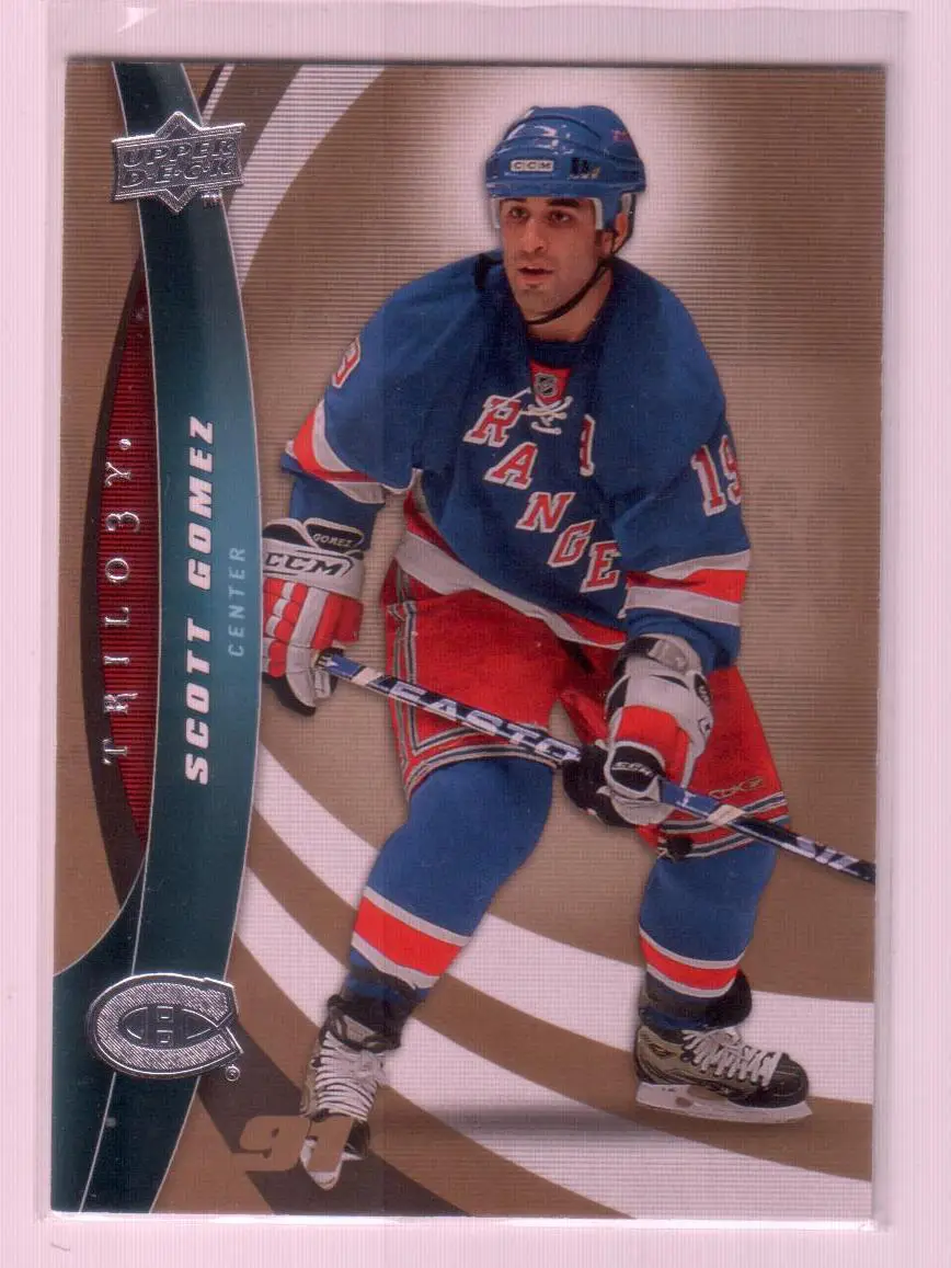 2009-10 Upper Deck Trilogy #86 Scott Gomez