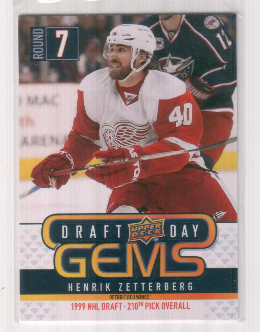 2009-10 Upper Deck Draft Day Gems #GEM1 Henrik Zetterberg