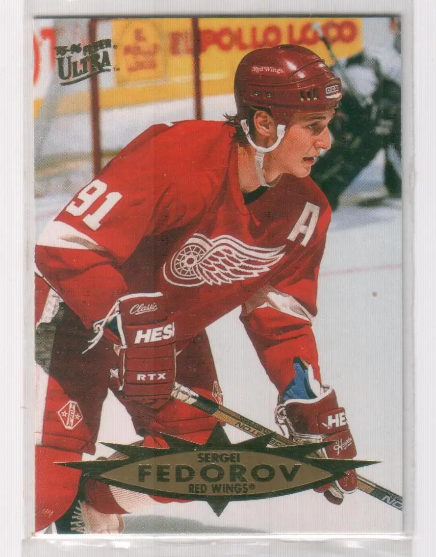 1995-96 Ultra #45 Sergei Fedorov
