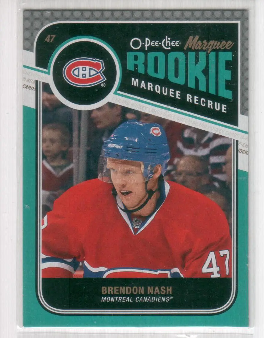 2011-12 O-Pee-Chee #580 Brendon Nash RC