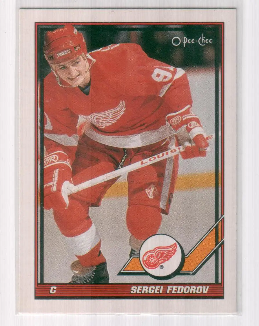 1991-92 O-Pee-Chee #401 Sergei Fedorov