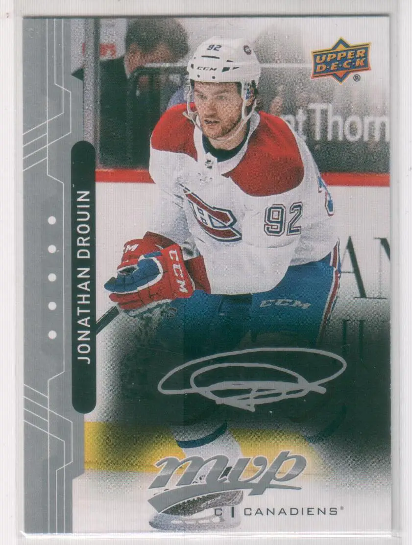 2018-19 Upper Deck MVP Silver Script #99 Jonathan Drouin