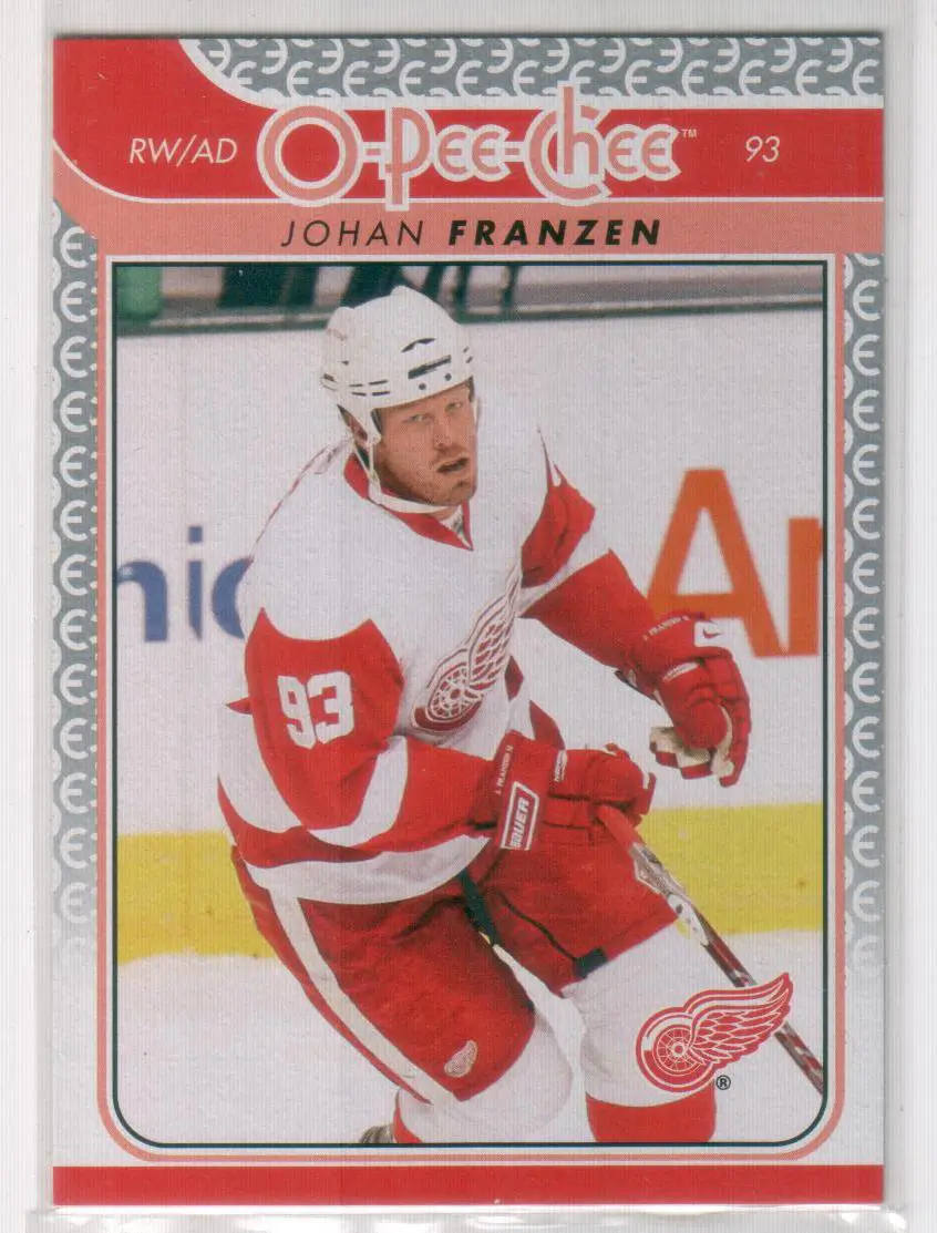 2009-10 O-Pee-Chee #140 Johan Franzen