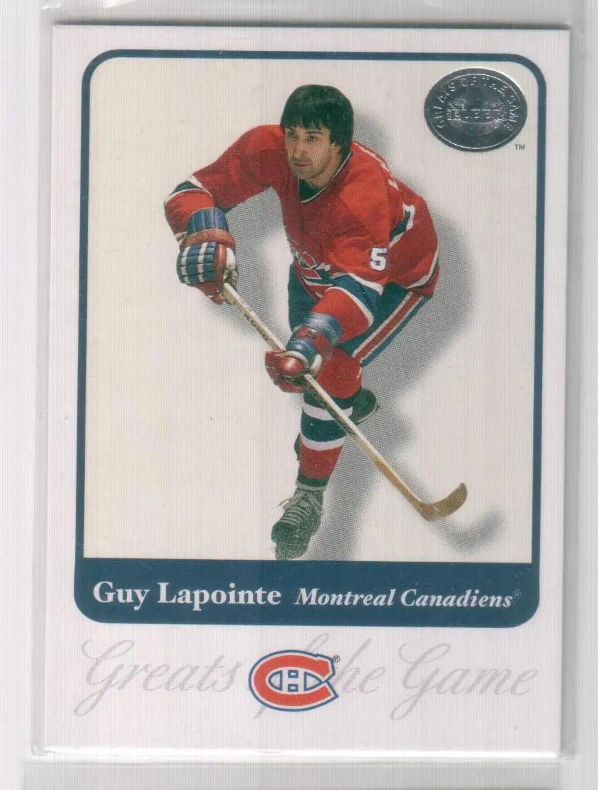 2001-02 Greats of the Game #20 Guy Lapointe