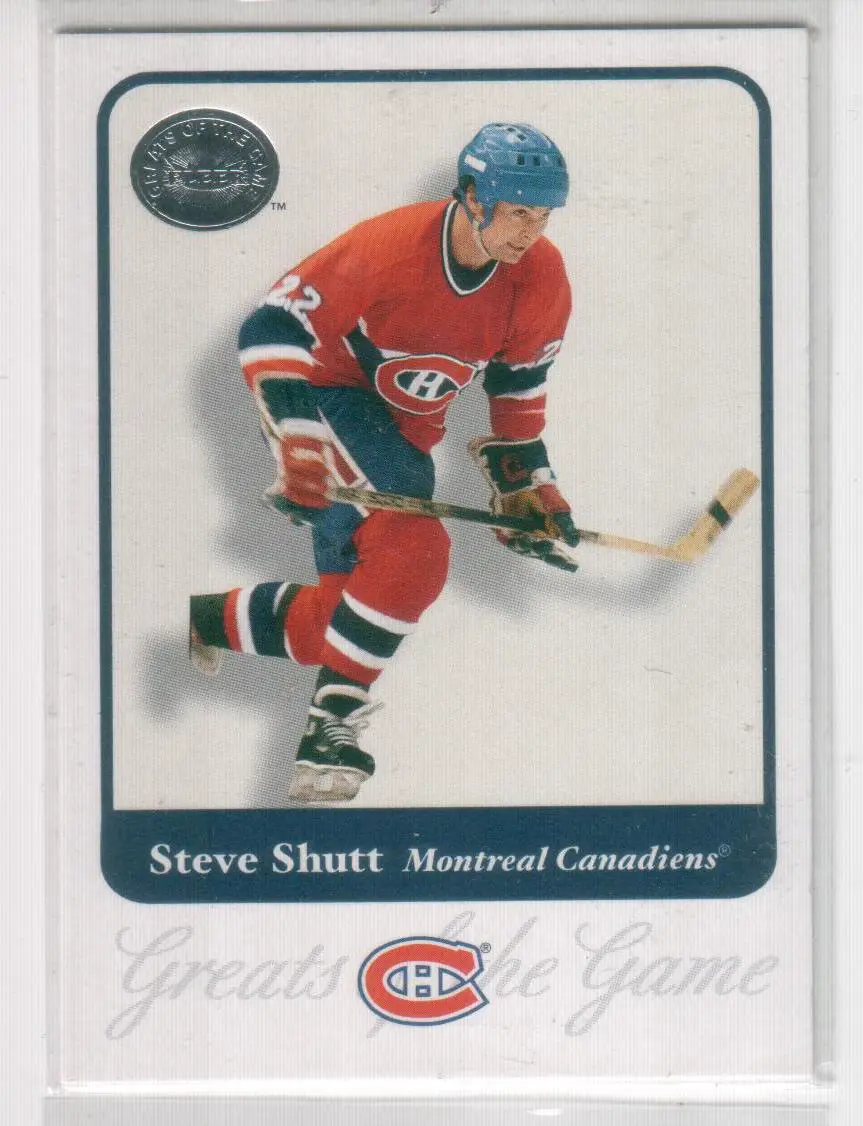 2001-02 Greats of the Game #12 Steve Shutt
