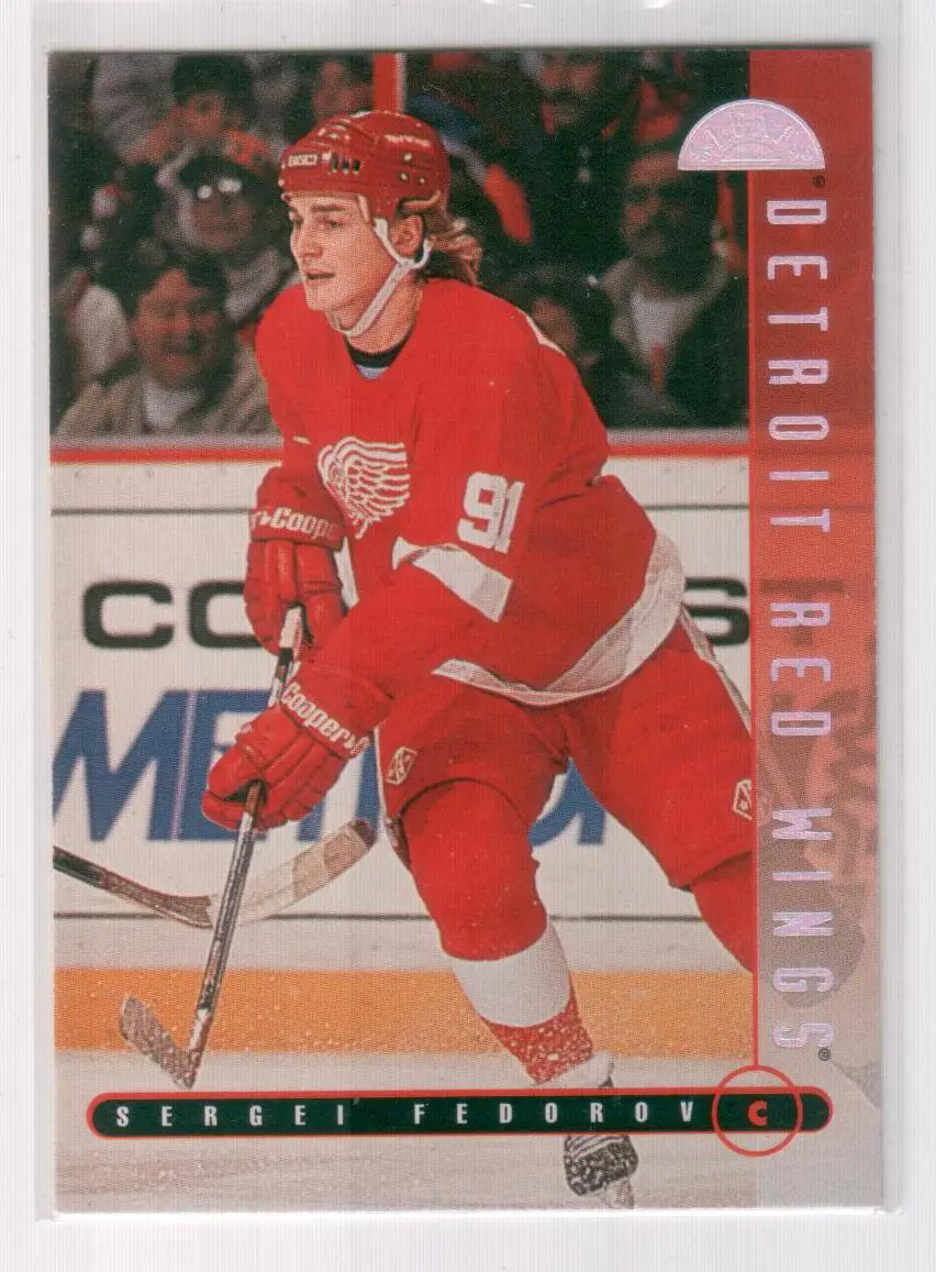 1995-96 Leaf #34 Sergei Fedorov