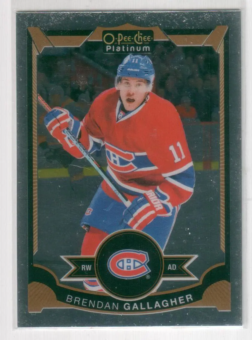 2015-16 O-Pee-Chee Platinum #91 Brendan Gallagher