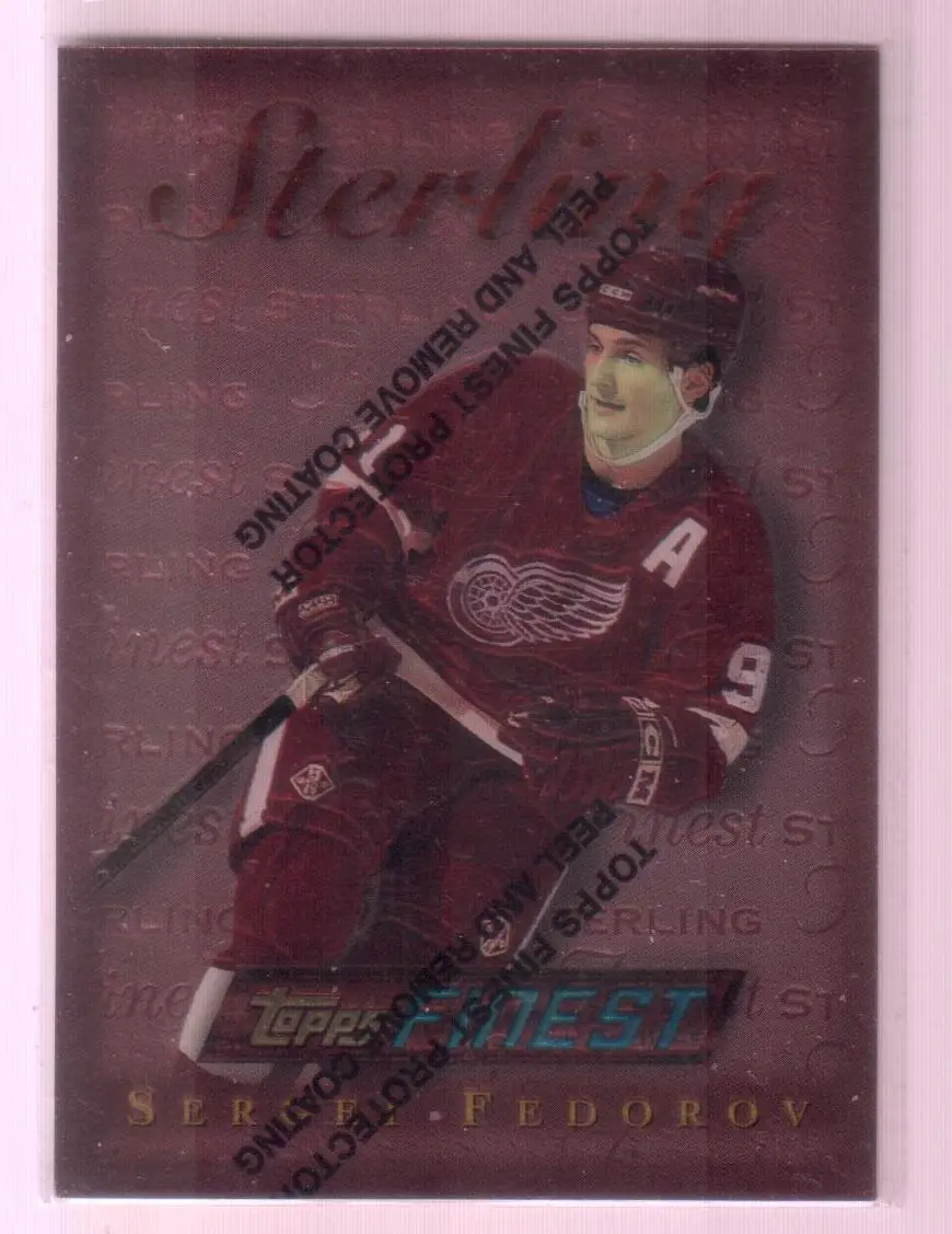 1995-96 Finest #95 Sergei Fedorov B