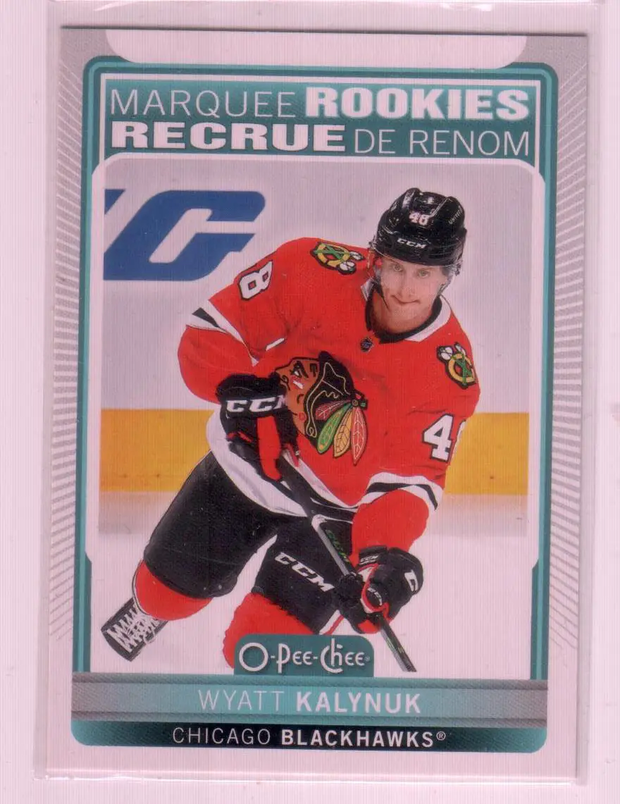 2021-22 O-Pee-Chee #523 Wyatt Kalynuk RC