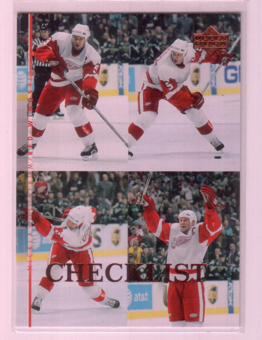 2007-08 Upper Deck #199 Nicklas Lidstrom CL